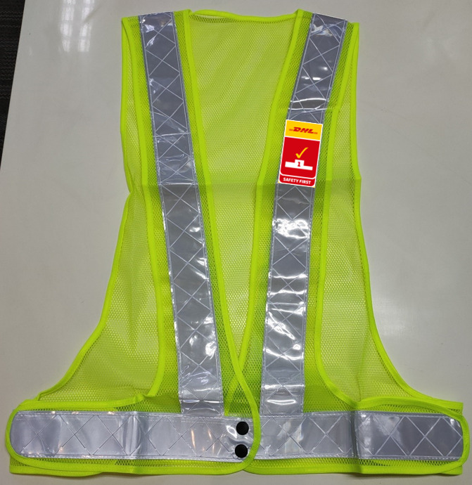 DHL.AP SAFETY VEST CREST/LOGO