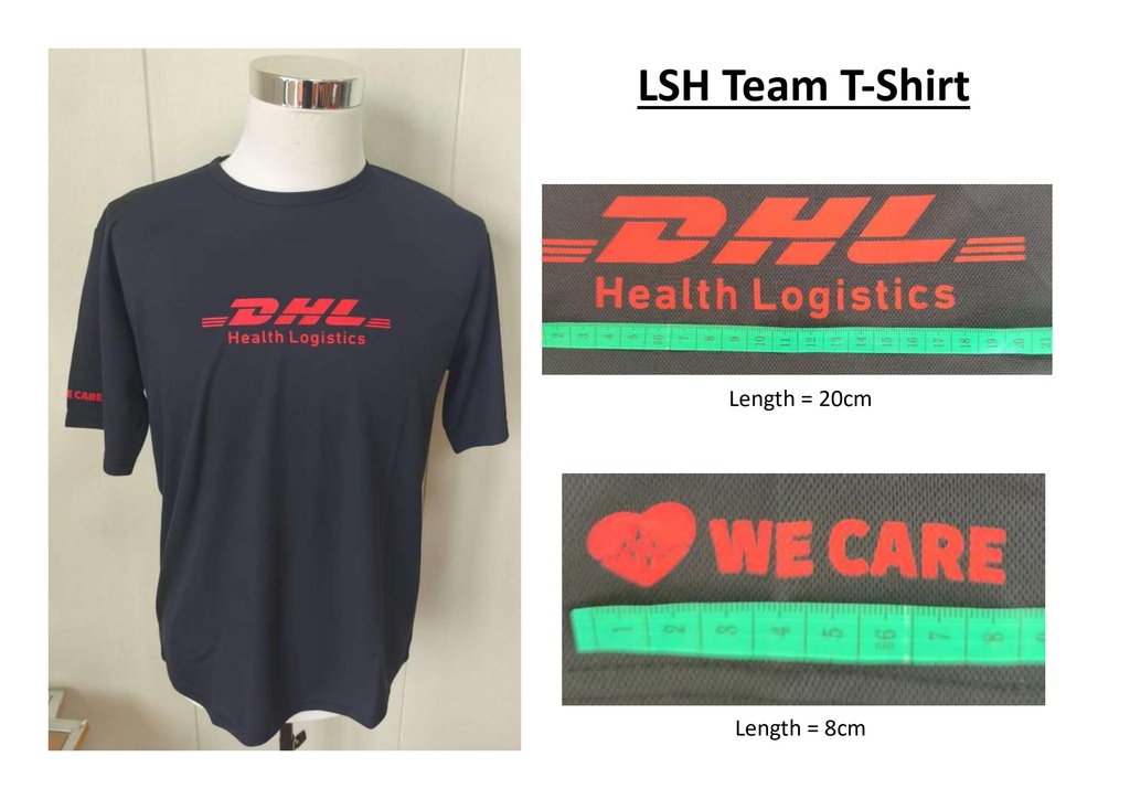DHL.LSH TEAM T-SHIRT.BK