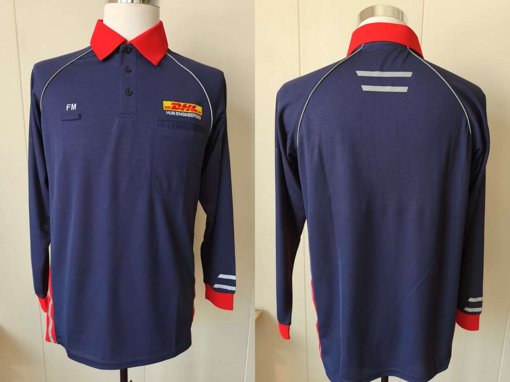 DHL.LS POLO SHIRT.FM
