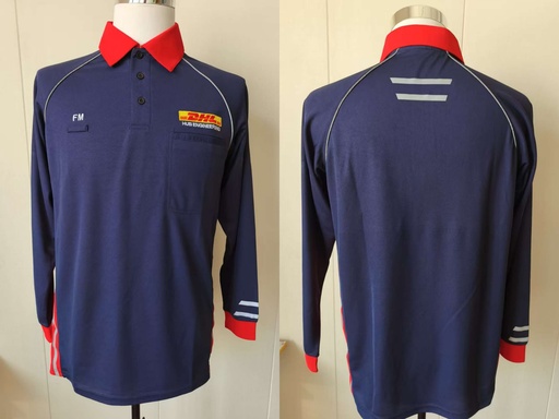 DHL.LS POLO SHIRT.FM