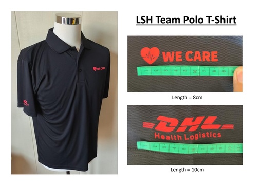 [DHL.LSH TEAM POLO T-SHIRT] DHL.LSH TEAM POLO T-SHIRT